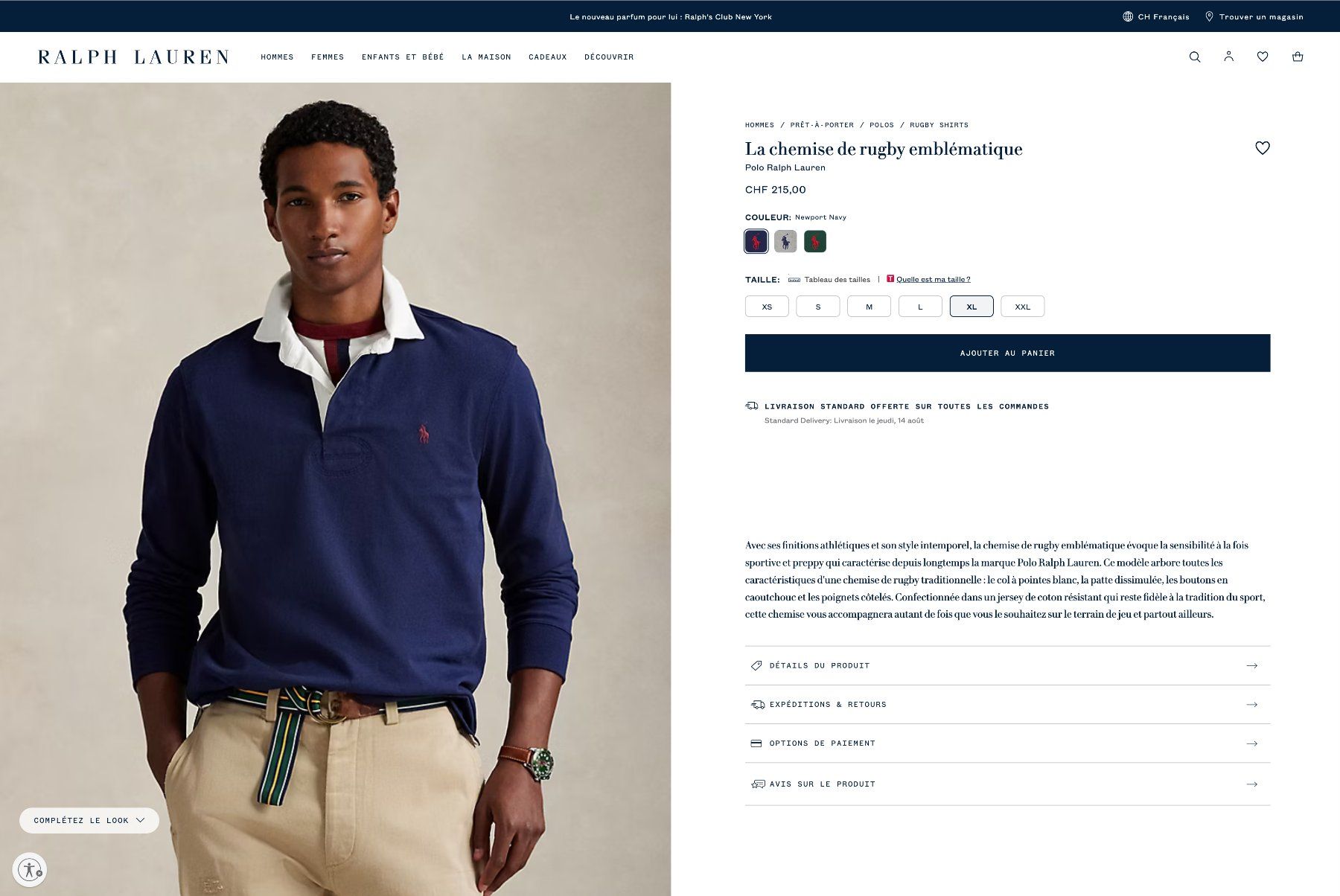 Polo Ralph Lauren Magliette Polo: RALPH LAUREN Rugby Shirt M – Usato da Küsnacht ZH venduto da sowohlalsauch 3