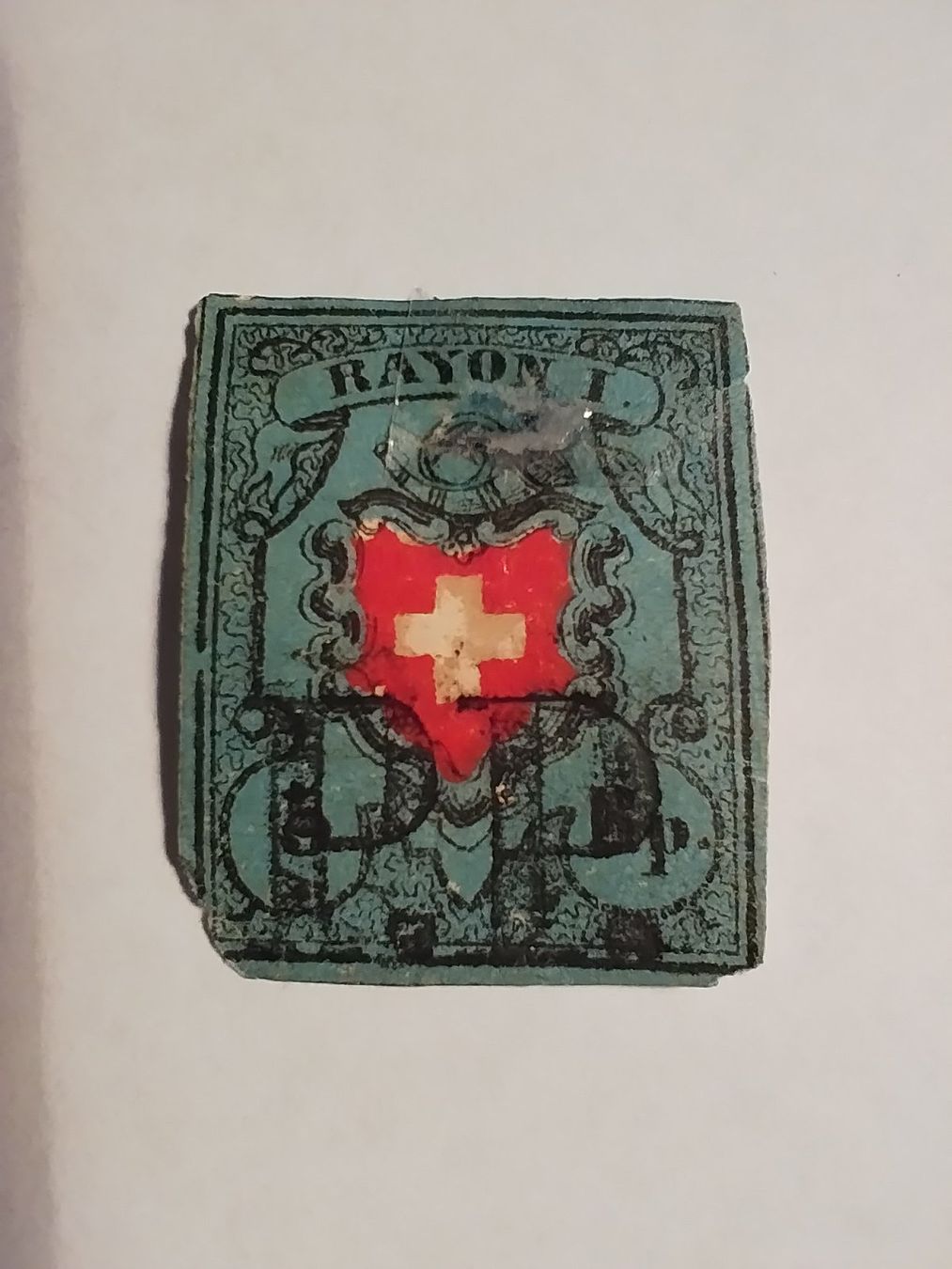 Alle Briefmarken: alte Briefmarke – Gebraucht aus Escholzmatt von Cornix