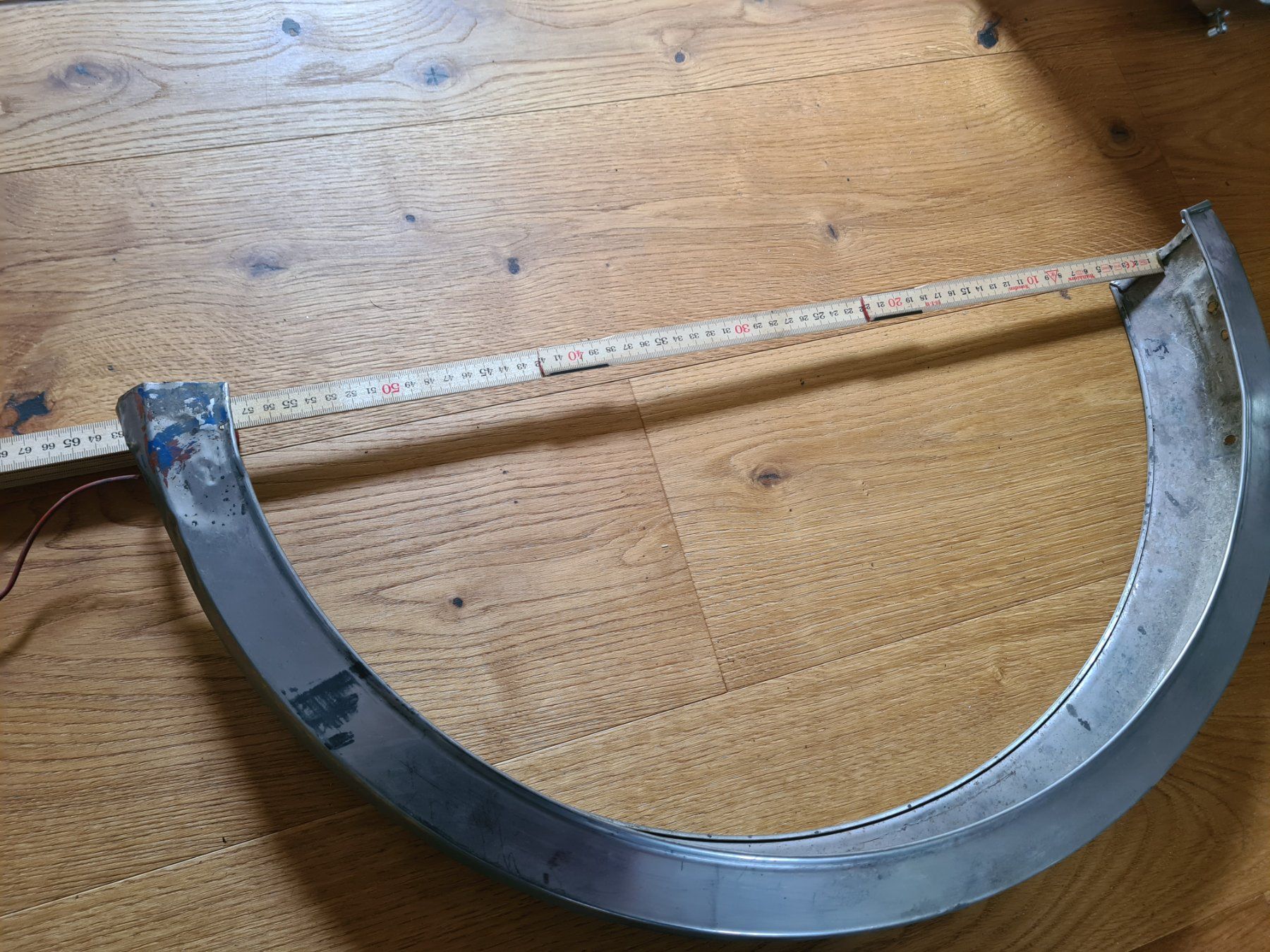 Sachs Ciclomotori: Original Hinter-Schutzblech Hercules Sachs 503 17" RIXE – Usato da frümsen venduto da Sailem 4