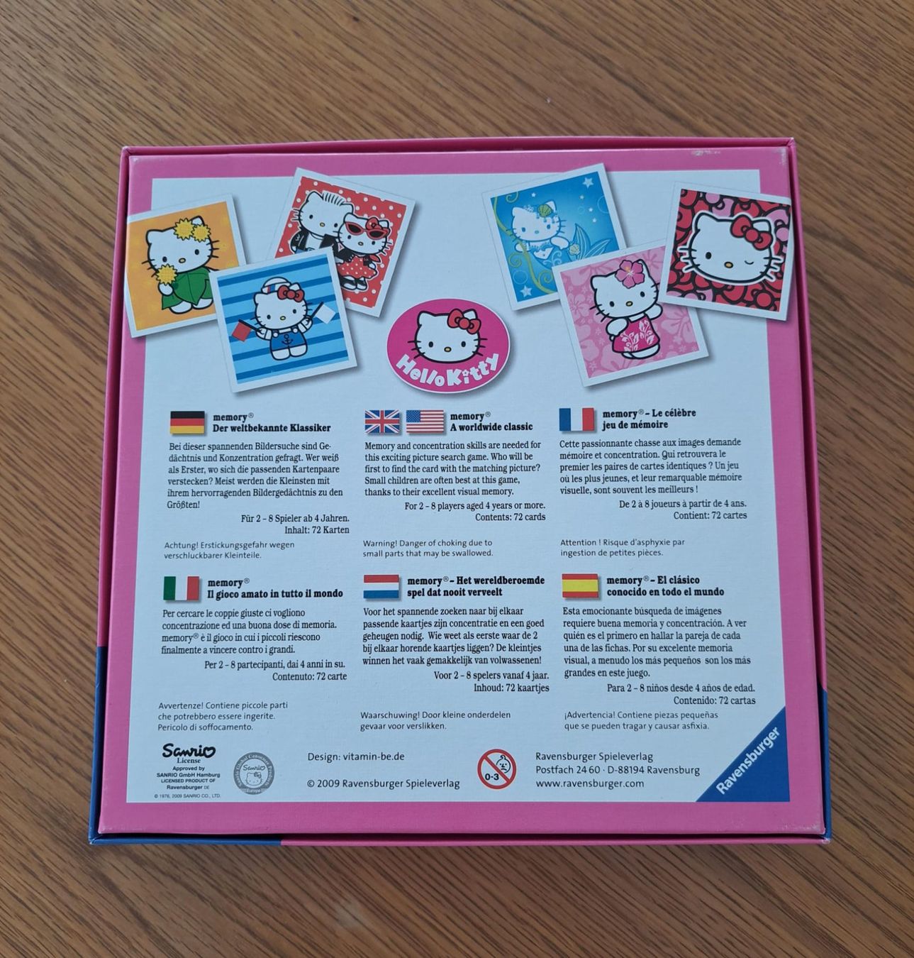 Ravensburger Giochi: Hello Kitty Memory Ravensburger, wie NEU – Nuovo (secondo la descrizione) da Massagno venduto da Michaela.F 2