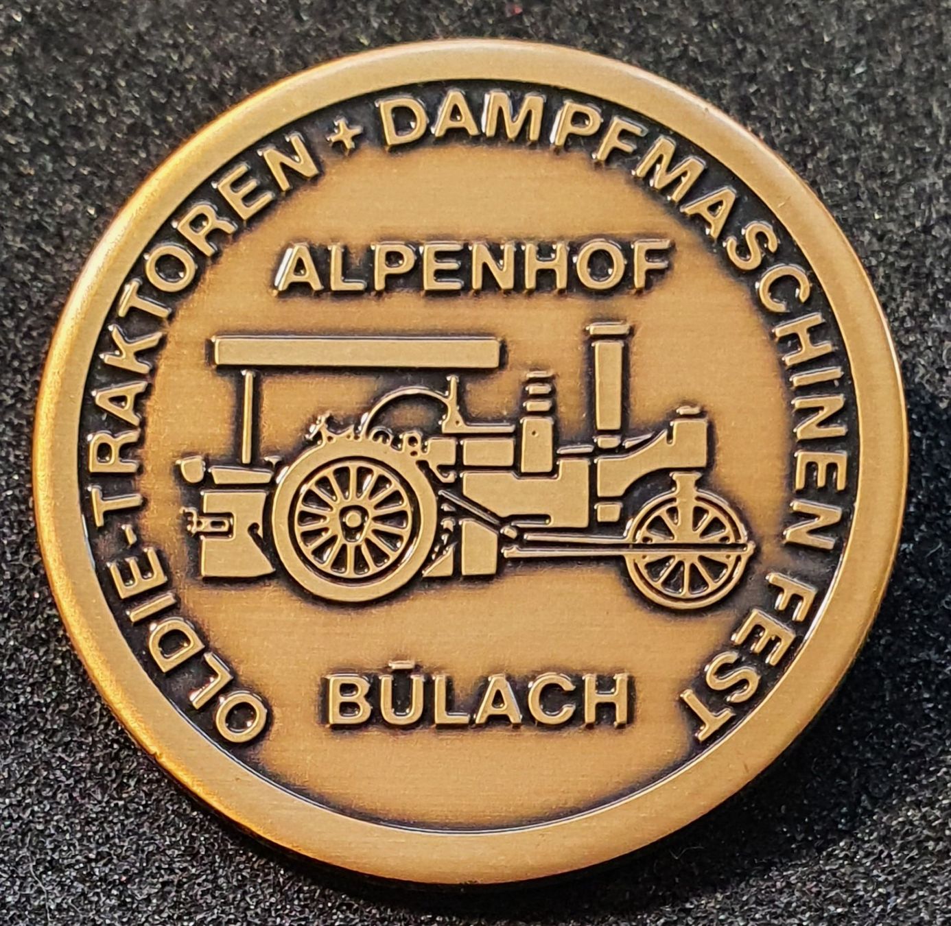 Spille & Fermagli: S896 - Brosche Oldtimer Traktor & Dampfmaschinen Fest BÜLACH – Usato da Reinach BL venduto da Boston-Verkauf