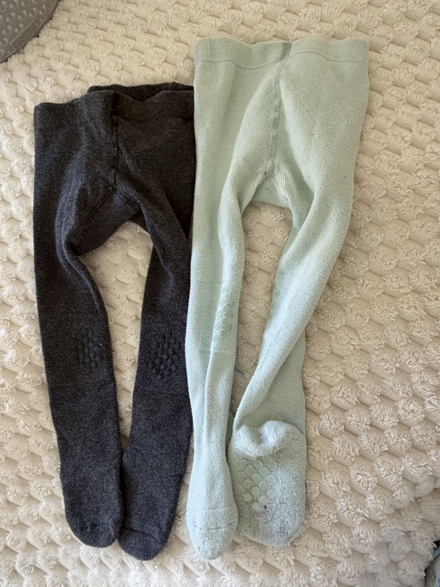 Strümpfe & Strumpfhosen: Lot de 2 collants chauds pour bébé, taille 86/92 – Gebraucht aus La Chaux-de-Fonds von Sabinchenn 2