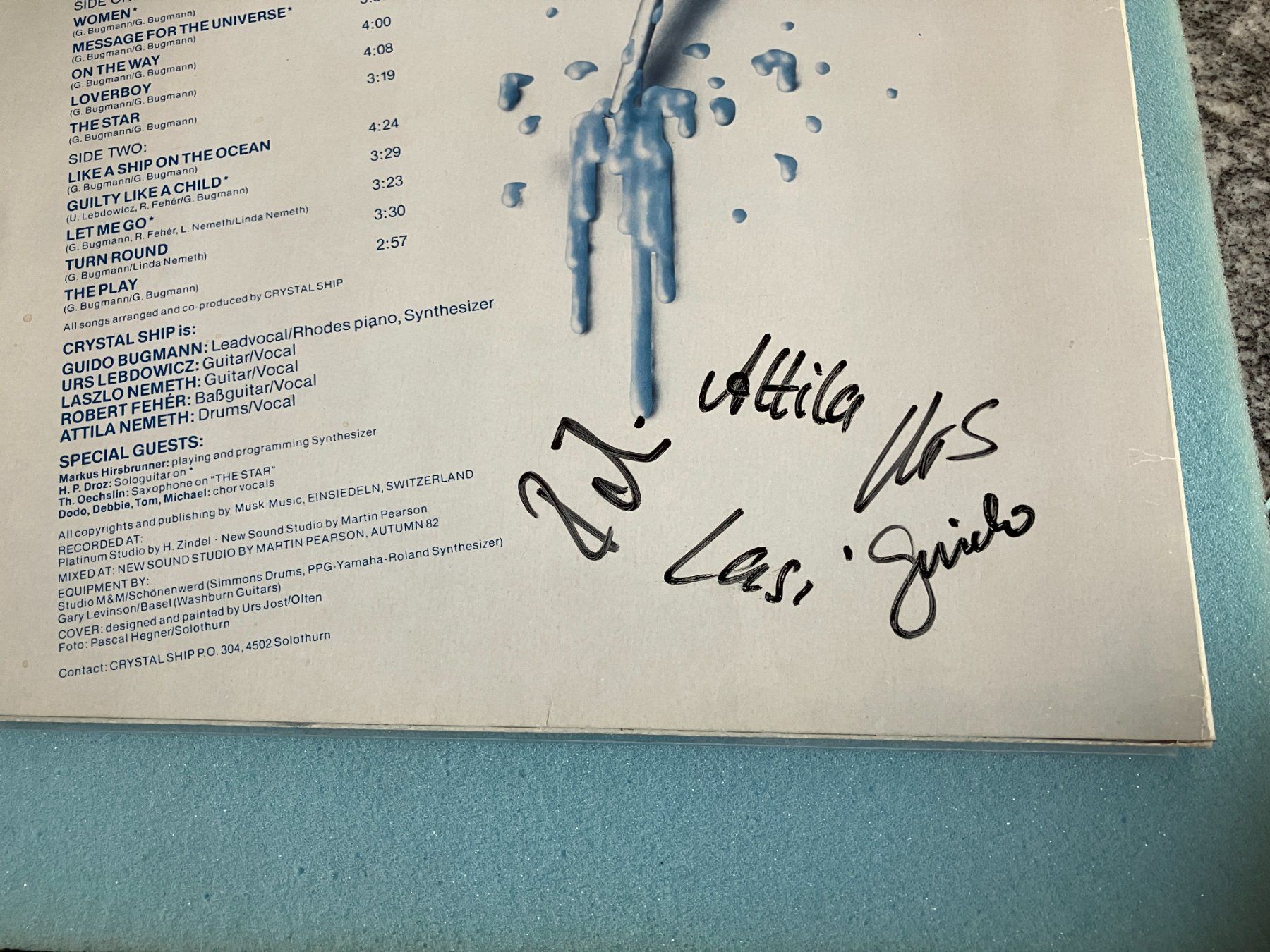 Dischi in vinile: Crystal Ship – Usato da Aarwangen venduto da Jukebox3 4