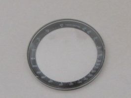Original OMEGA Uhrenglas mit Innenlunette. NOS, swiss Made