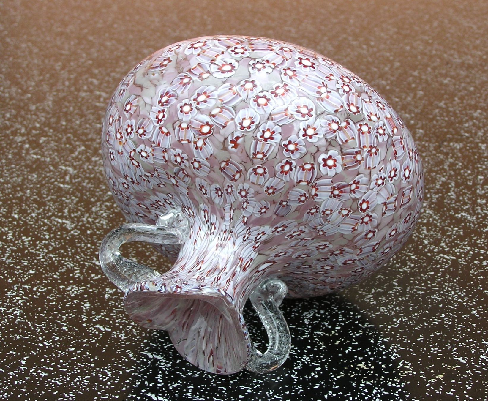 Murano Vasi & Recipienti: MURANO MILLEFIORI HENKELVASE VASE – Usato da Grenchen venduto da Antique-hunter 4