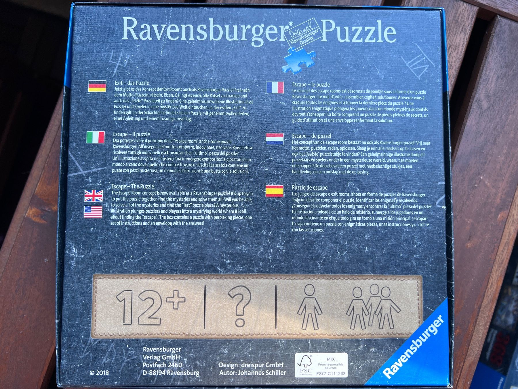 Ravensburger Puzzle: Escape puzzle "Dans la serre" – Nuovo (secondo la descrizione) da Bernex venduto da isa_c5fr 1