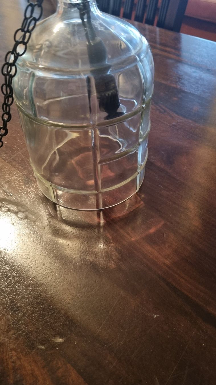 Lampade: Glas Flasche Hängelampe – Usato da Basel venduto da Jcva 5