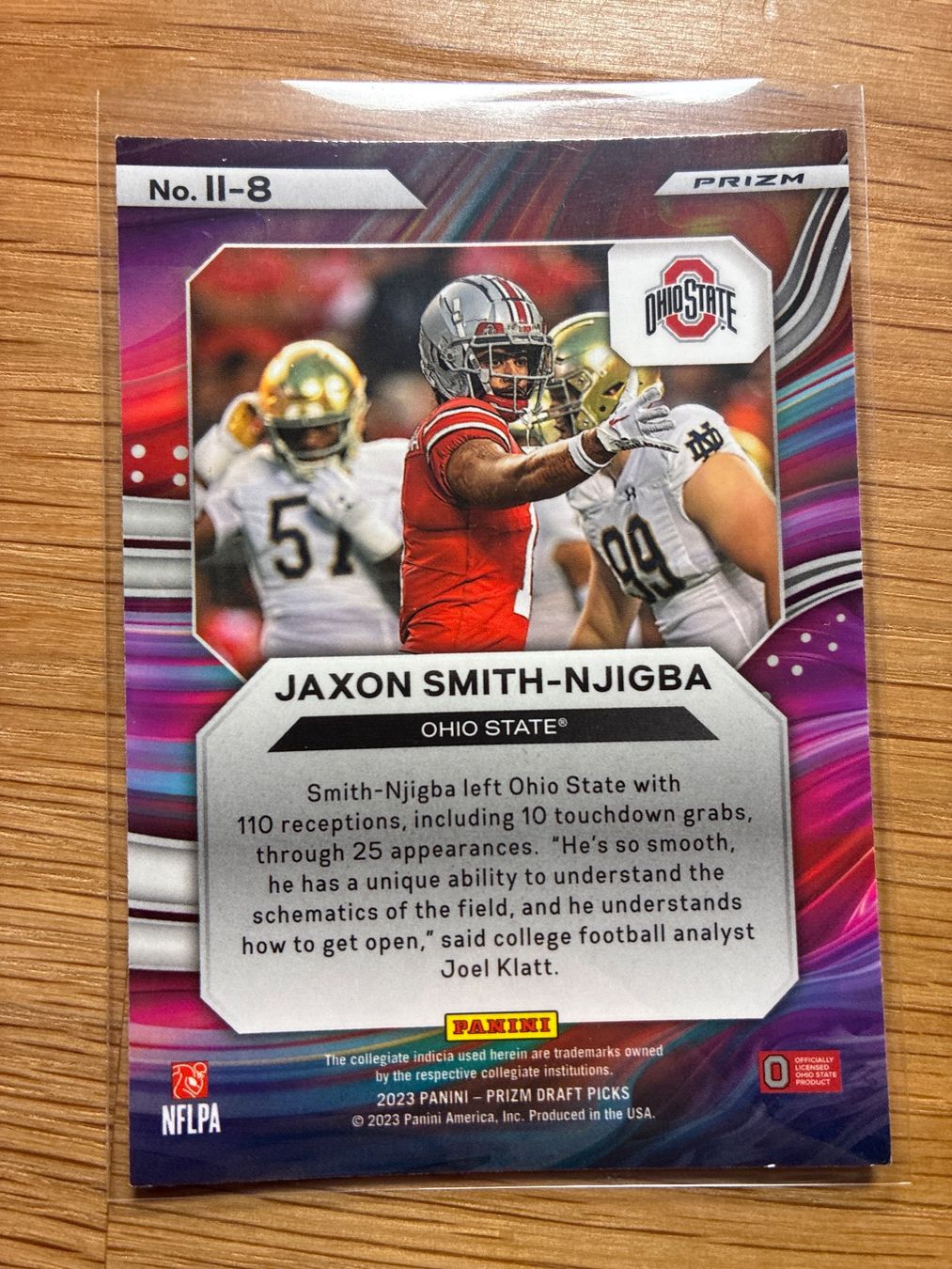 Topps Carte collezionabili: Panini Prizm Jaxon Smith-Njigba Green – Usato da Wangenried venduto da Garagara 1