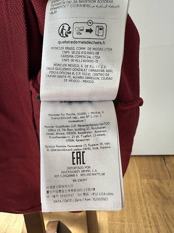 Polos: Moncler Polo – Neuf avec emballage d'origine à Regensdorf par and_wl25 4