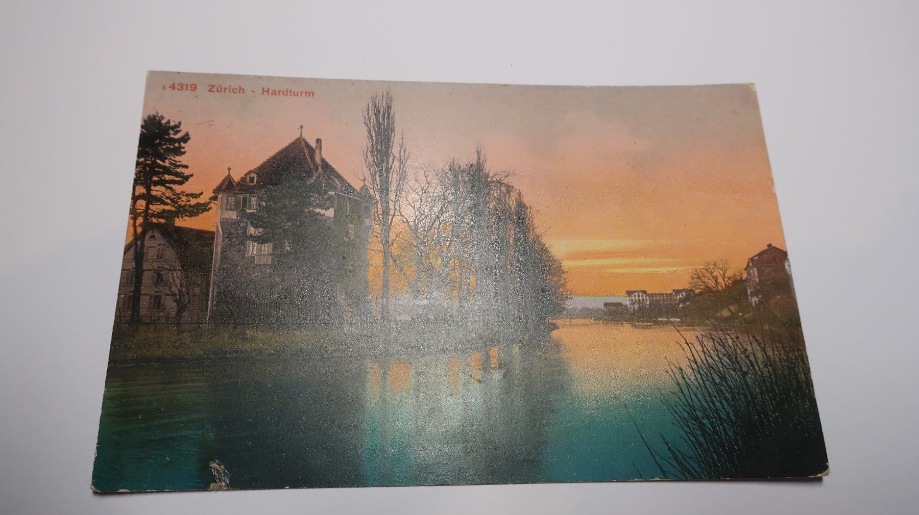 Ansichtskarten: Zürich - Hardturm N°4319  1912 – Defekt aus Cormoret von Pascalll2001 1