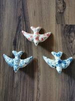 3 Deko Vögel