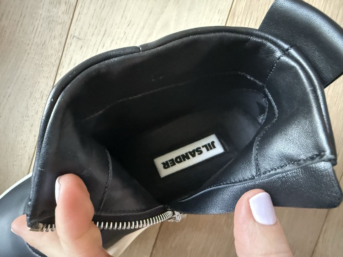 Jil Sander Scarpe da donna: New Jil Sander leather sneakers, 38 – Nuovo e nell'imballaggio originale da Zug venduto da Nat.yushkevich 8