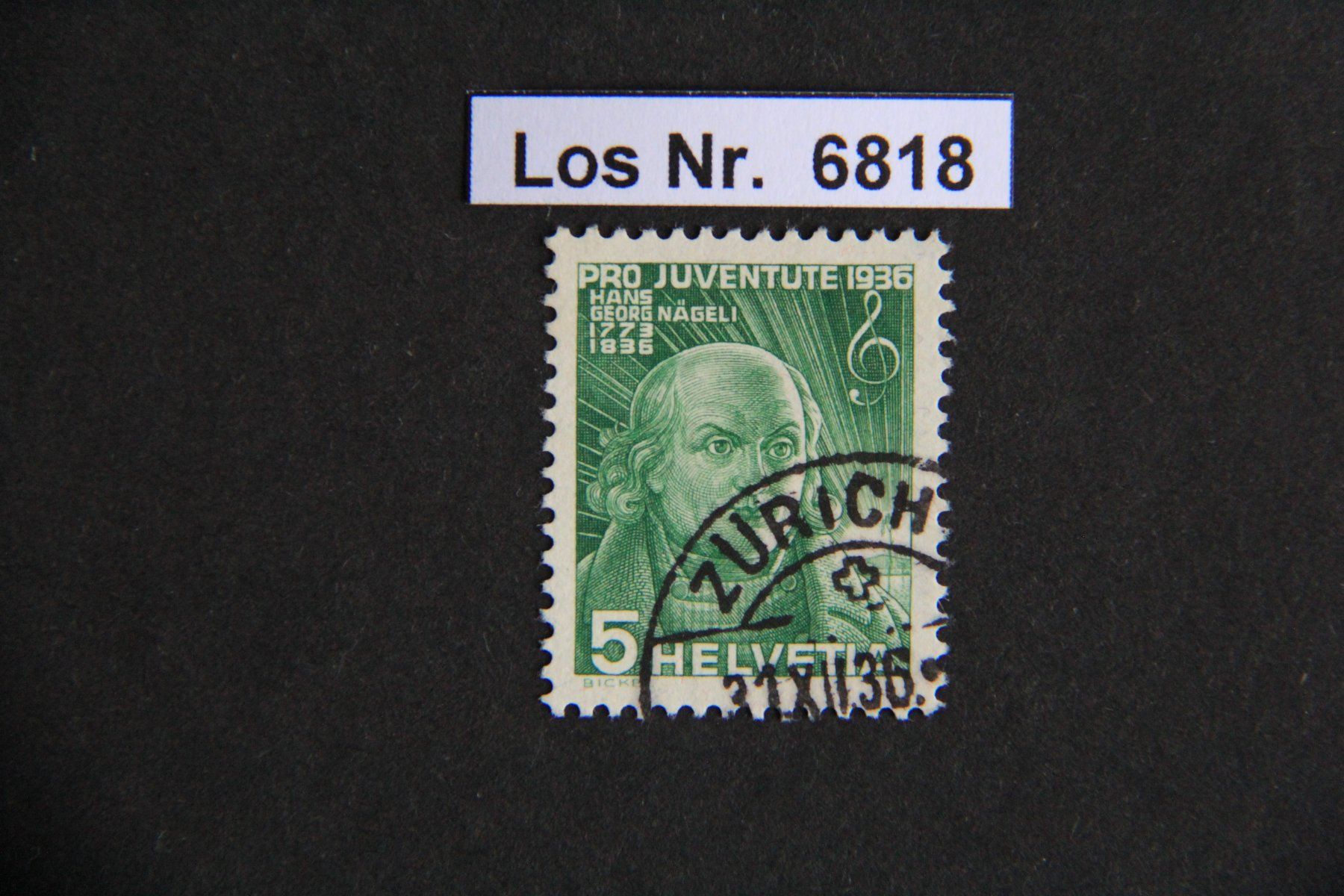 Tous les timbres: PJ 1936 Ortsstempel mit Datum                       Los 6818 – D'occasion à Volken par jukon65