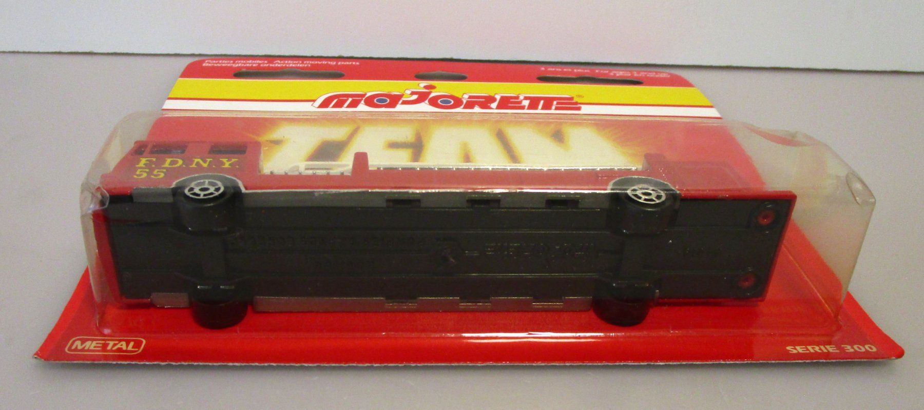 Majorette Modellini d'auto: MAJORETTE POMPIER GRANDE ÉCHELLE 1991 – Nuovo e nell'imballaggio originale da Chêne-Bourg venduto da breno56 2