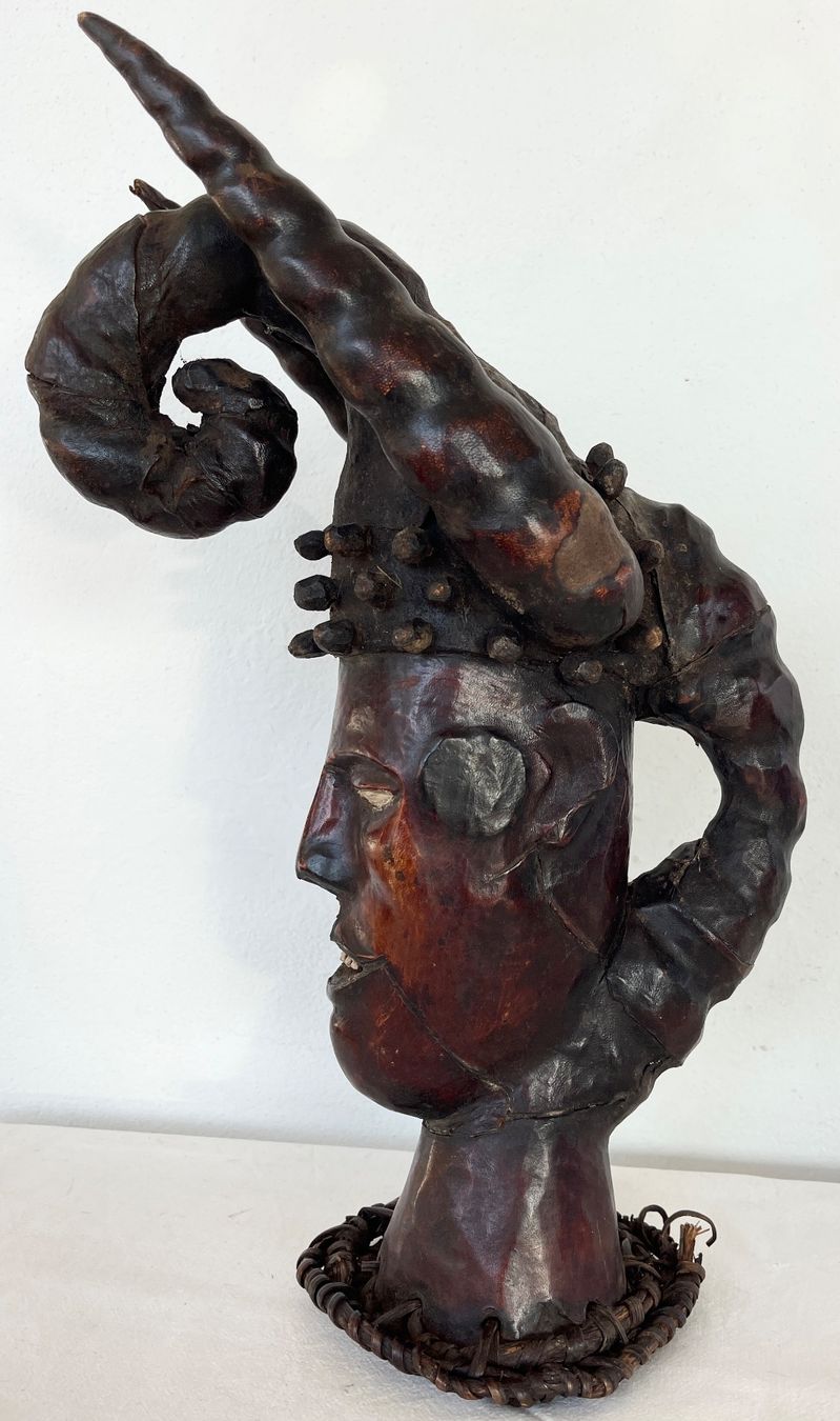 Skulpturen & Statuen: seltene antike Kult Skulptur Ekoi Figur Nigeria 38 cm – Gebraucht aus Rüthi (Rheintal) von Kunsthaus777 3