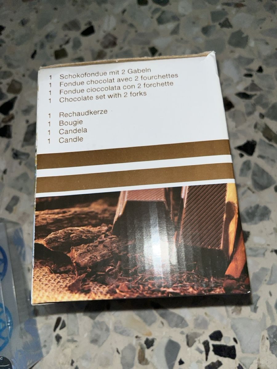 Set di piatti: Set per fondue cioccolata – Nuovo e nell'imballaggio originale da Besazio venduto da EmyScucy 1