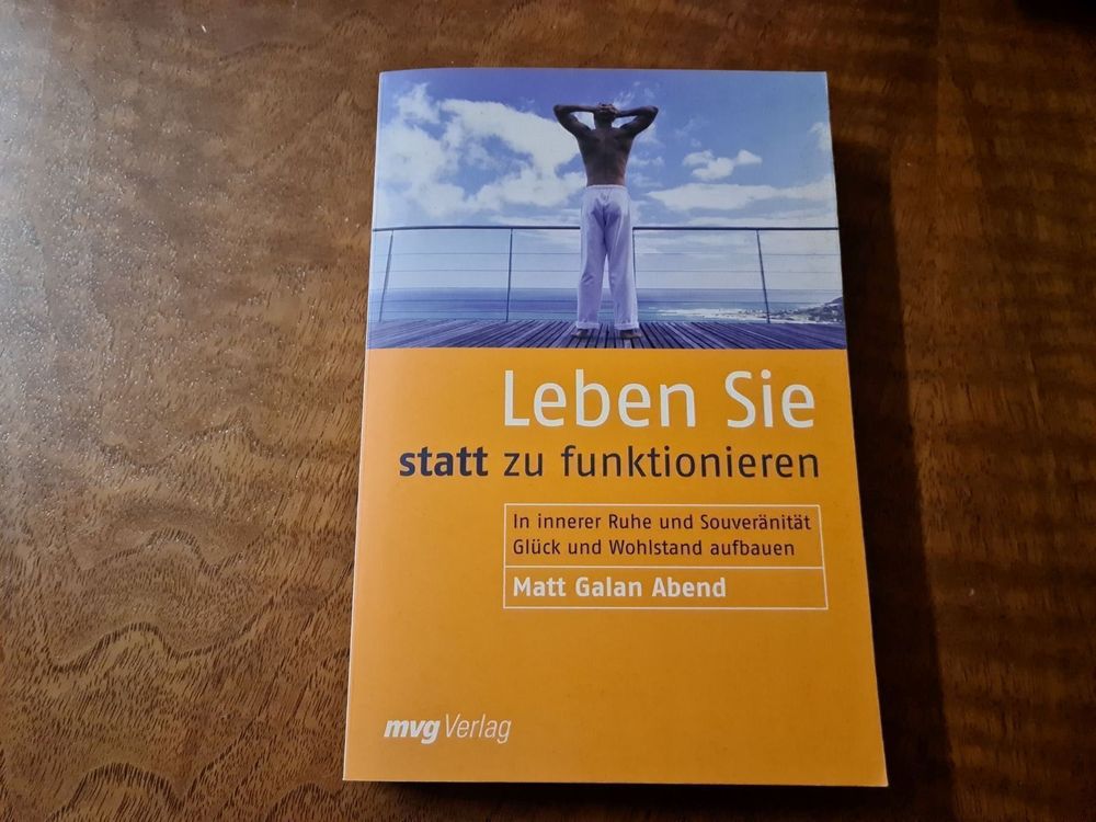 Leben Sie statt zu funktionieren | Kaufen auf Ricardo