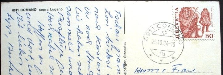 Cartoline postali: COMANO TI – Usato da Jona venduto da philajona 1