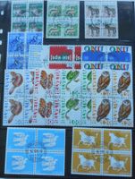 Viererblöcke Jahr 1995 / gestempelt / Ausgabetagortsstempel