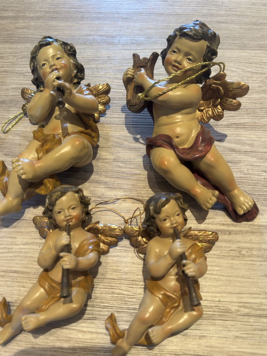 Statuette: Engelfiguren aus Holz – Usato da Hombrechtikon venduto da Froeschli9 1