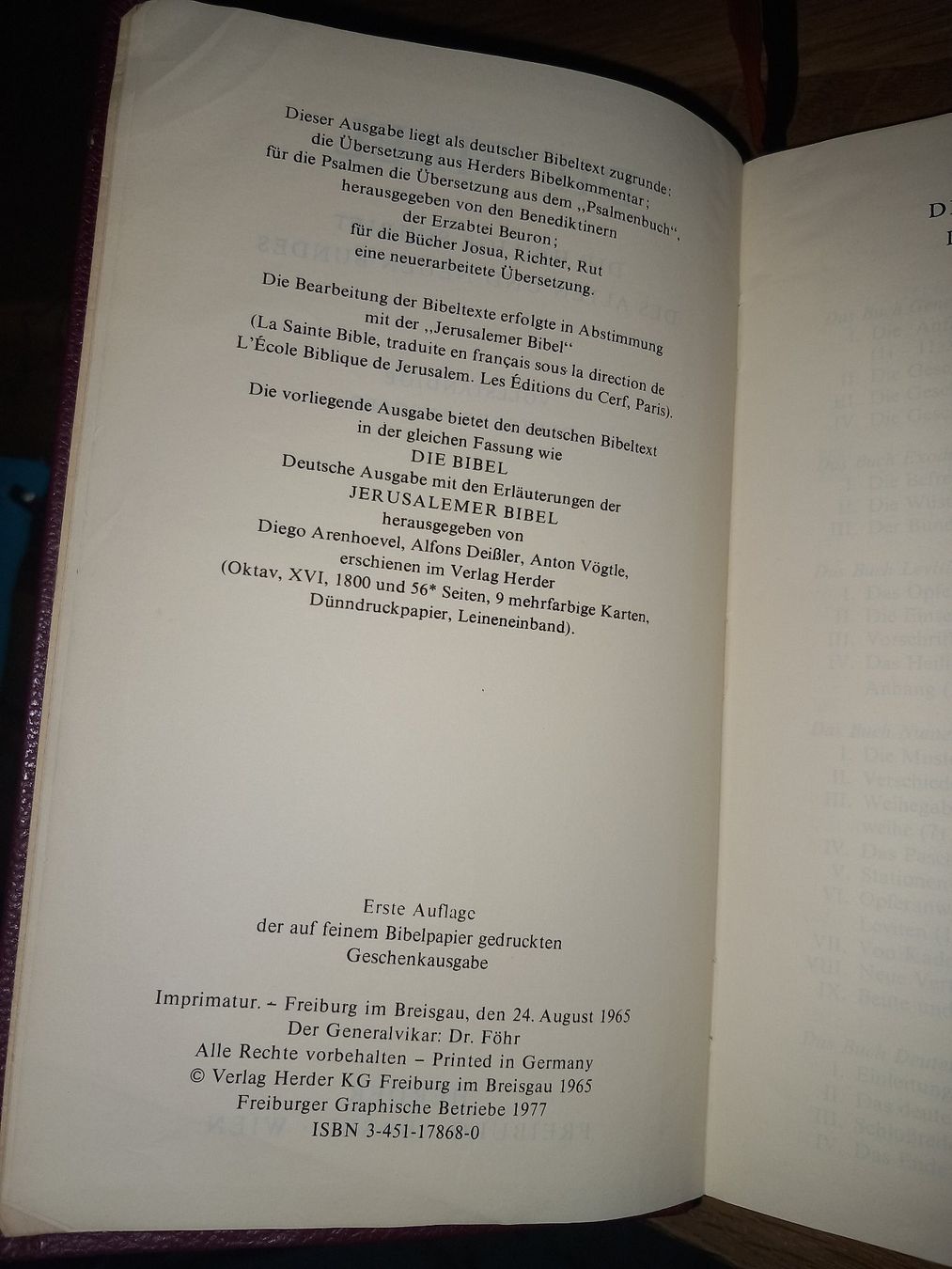 Libri: Die Bibel mit Goldrand – Usato da Maschwanden venduto da summernight7 4