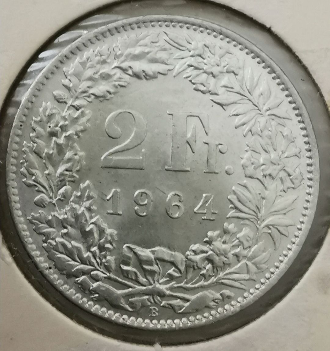 Tutti le monete: 2 Franken 1964 Silber Unz – Usato da Zürich venduto da turbopuz