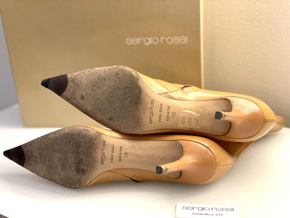 Sergio Rossi Scarpe da donna: Sergio Rossi Sommer-Stiefel Gr.40 – Usato da Berg TG venduto da Gianeja 4