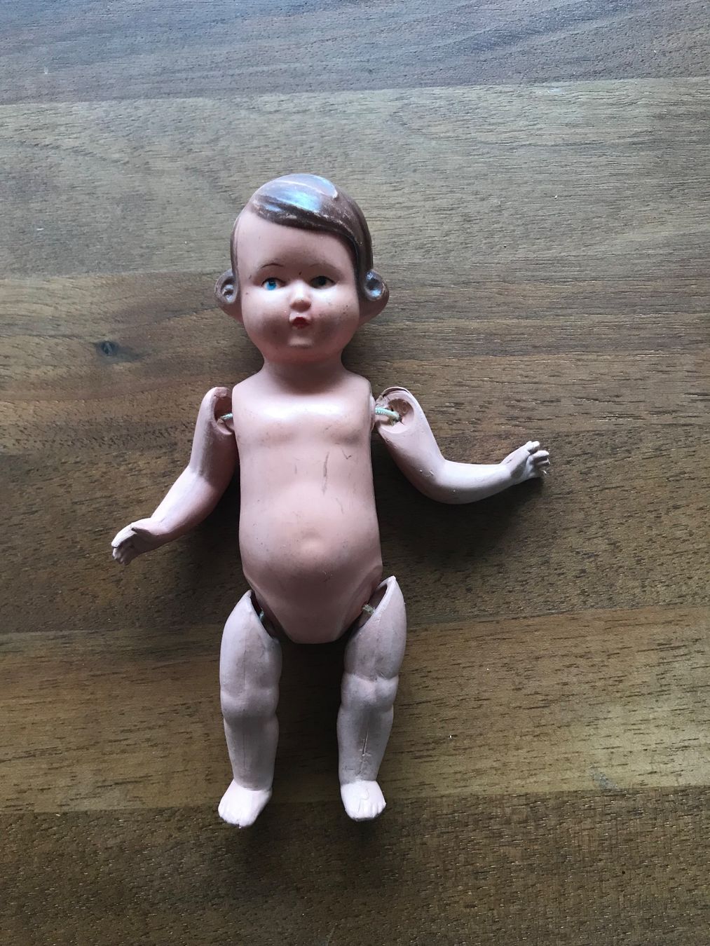 Bambole: Kleine Celluloid Puppe, 16 cm – Usato da Hittnau venduto da Noppi 8