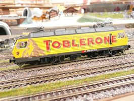 ROCO H0 RE 4/4 IV TOBLERONE GELB NEUWERTIG ODER NEU MIT OVP