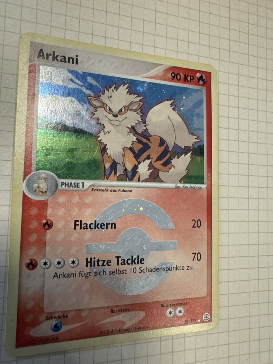 Pokémon Sammelbilder & Trading cards: Arkani - Arcanine 18/112 Reverse – Gebraucht aus Gudo von ken_dr92 7