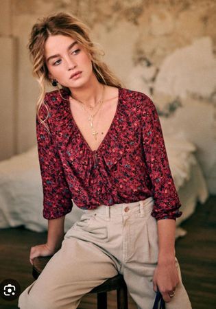 Neu Sézane Priscille Bluse T. 40