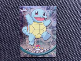 Pokemon Squirtle Schiggy Holo Topps Chrome Series 1