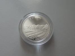 Münze Kanada Yukon 25 Cents 925 Silber Zertifikat