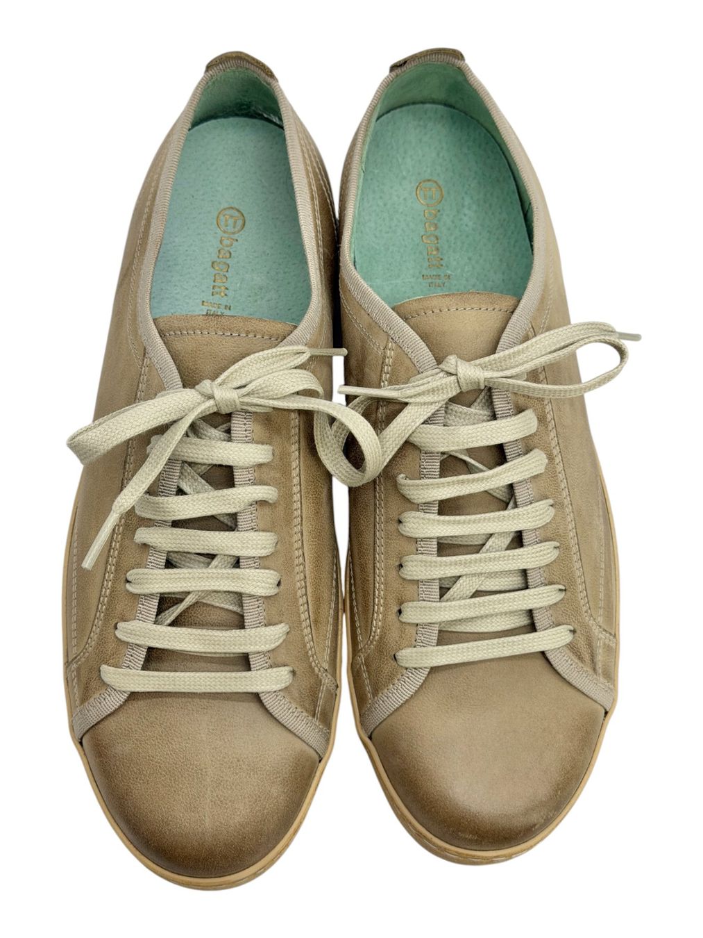 Bagatt Scarpe da uomo: Baskets Bagatt cuir beige. Pointure 43 – Usato da Cossonay-Ville venduto da PatineDuTemps 7