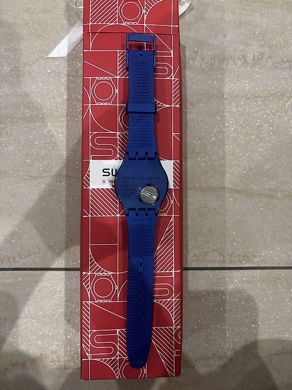 Orologi: OROLOGIO SWATCH SIR BLUE – Nuovo e nell'imballaggio originale da S. Antonino venduto da uss_ksk 2