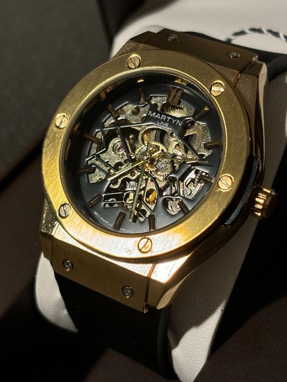 Montre Automatique Martyn Line - Cadran Lin Blanc - Édition Limitée - Neuve Avec étiquettes