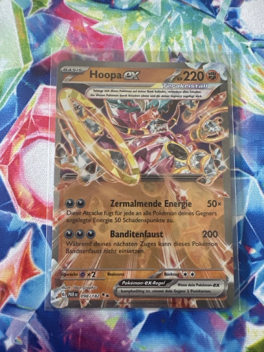 Pokémon Carte collezionabili: Pokemon Hoopa ex 098/182 – Nuovo (secondo la descrizione) da Seftigen venduto da Deadpool98