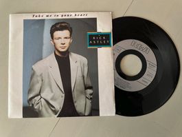 RICK ASTLEY  tolle Single Take me in your heart Kult 80's