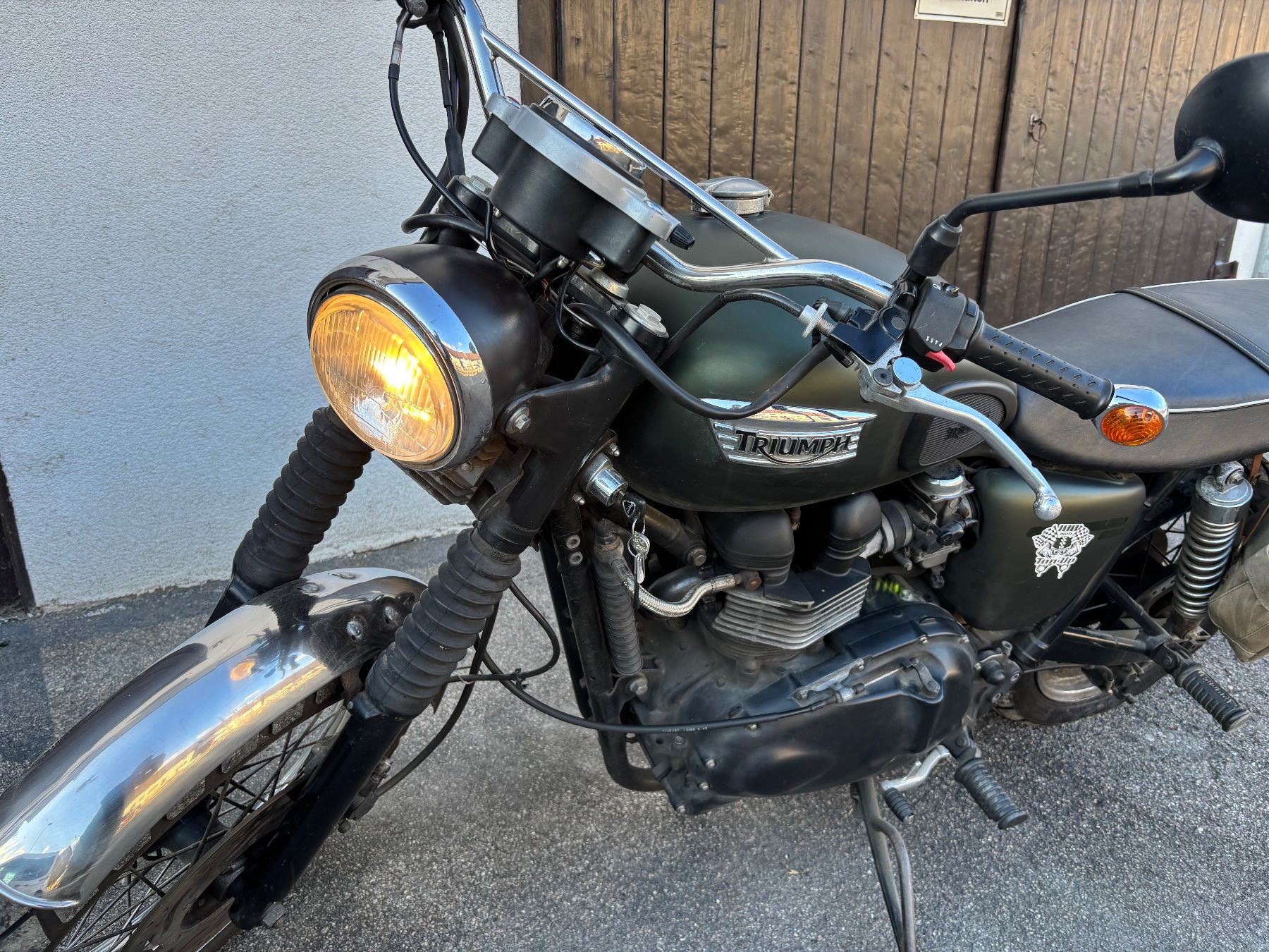 Triumph Strasse: Top-gepflegte Triumph Scrambler 900er Typen X mit nur 7209km – Gebraucht aus Schleitheim von Strandhuuuus 4