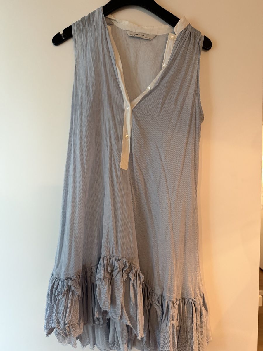 Zara Vestiti: Zara Basic Sommerkleid Gr. S Volants, leicht & luftig! – Usato da Küsnacht ZH venduto da ToddyGinger