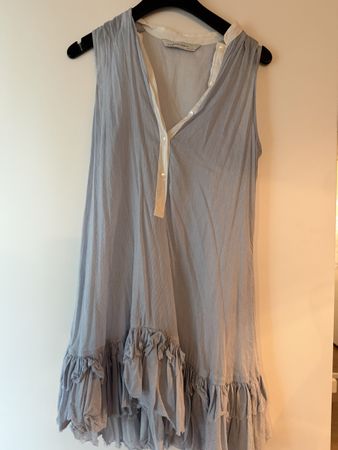Zara Basic Sommerkleid Gr. S Volants, leicht & luftig!
