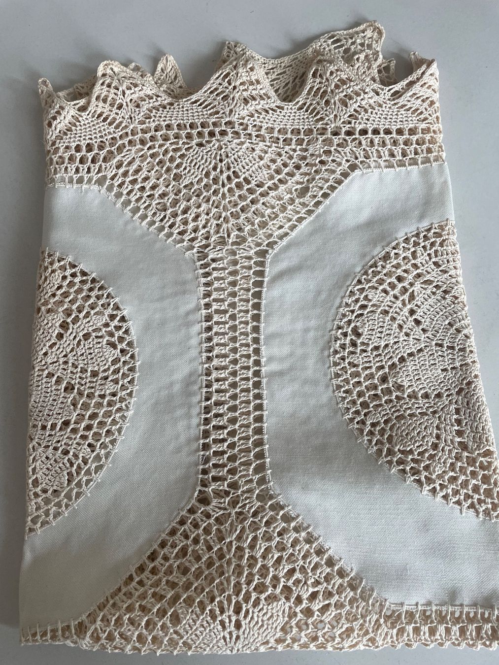 Tovaglioli: 5 Tovaglie - 90x90cm - 5 Tischdecke – Usato da Minusio venduto da Pink222 3