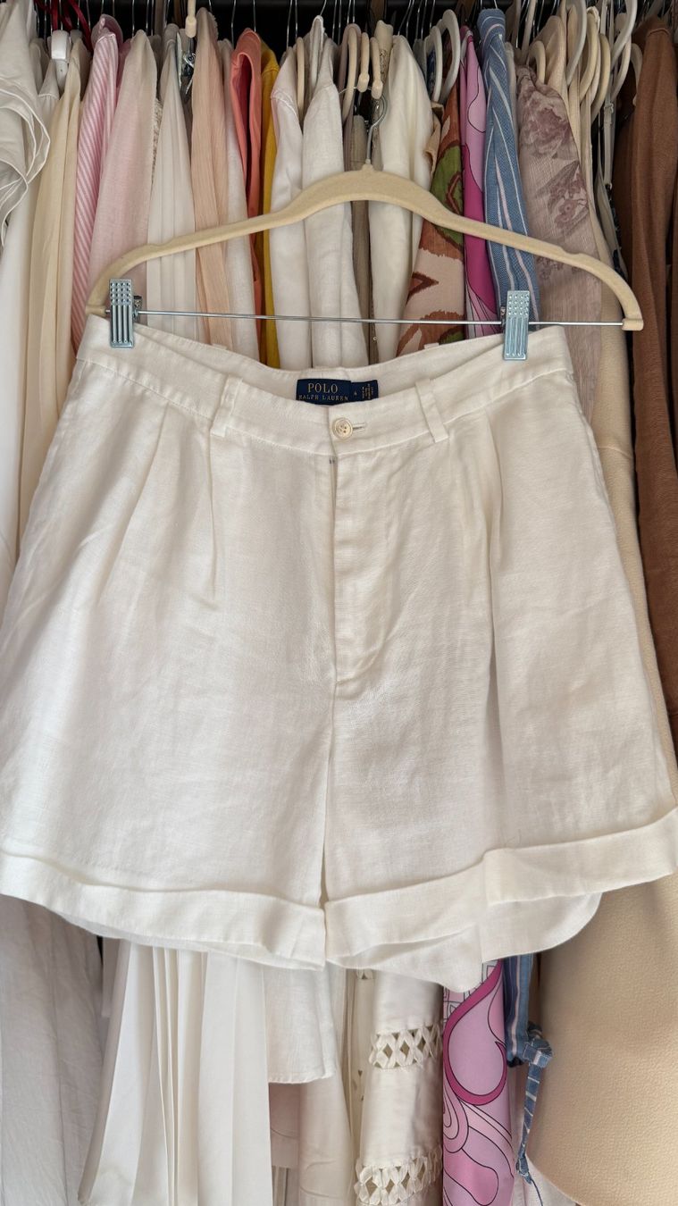 Ralph Lauren Pantaloni: Classic Ralph Lauren 100% linen shorts – Usato da Kilchberg ZH venduto da selinaonadn