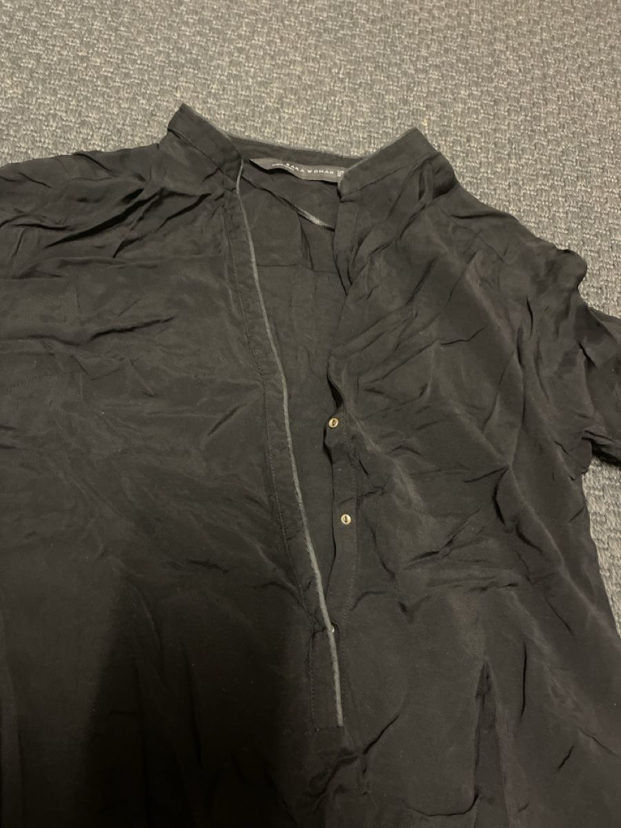 Zara Blusen: Zara schwarze Bluse gr M – Gebraucht aus Bad Zurzach von Cuore34 1