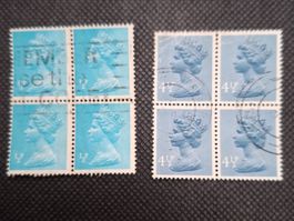 England  2 x 4er Blöcke     /   519