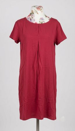 Kleid, Sommerkleid XL, Rot, Sommerlich leicht und bequem!