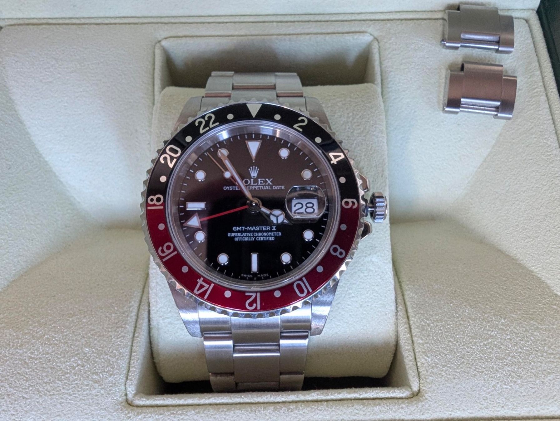 Rolex Uhren: Rolex GMT Master II - Coke - 2007 - Top condition – Gebraucht aus Begnins von Thurston 1