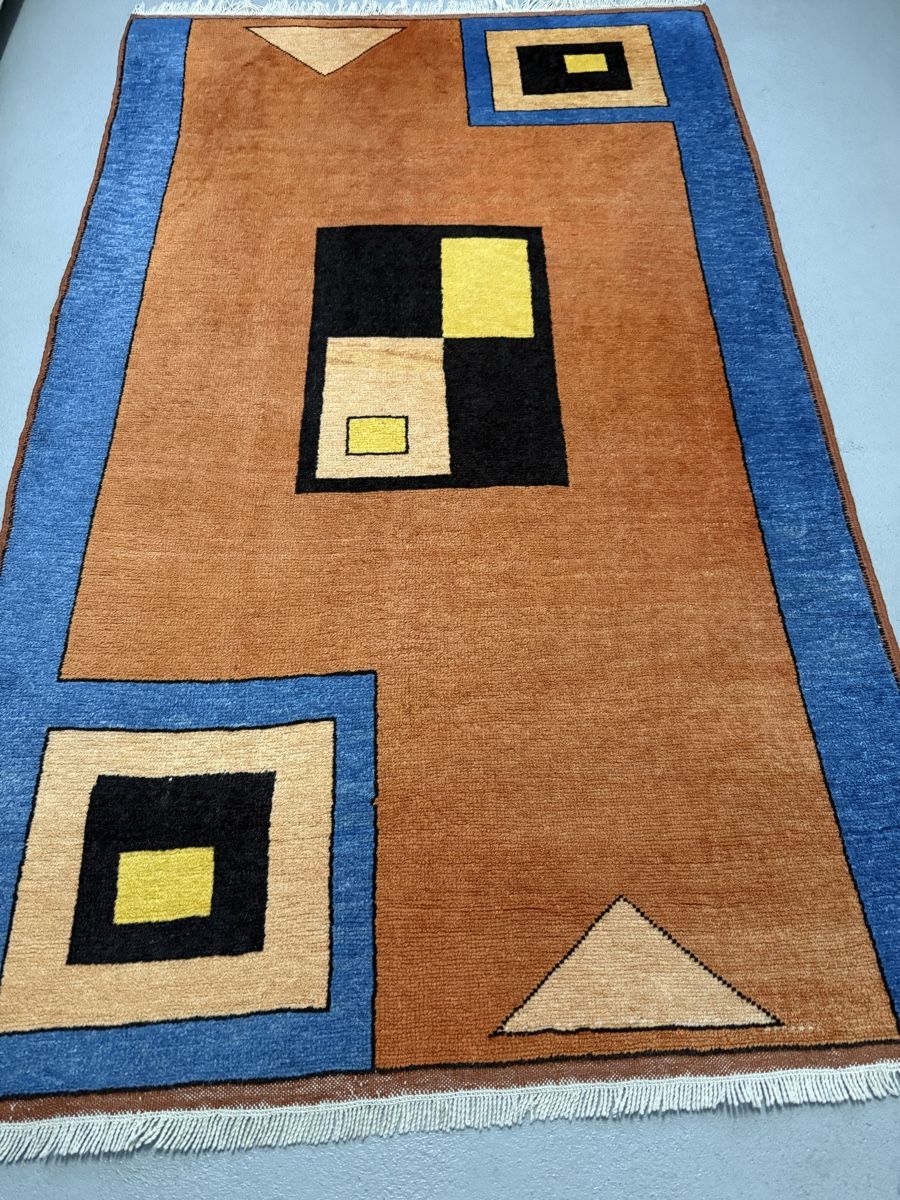 Gabbeh Tappeti: Moderner Designer Teppich, Top Zustand, 132x208cm. – Usato da Sempach venduto da Star7 1