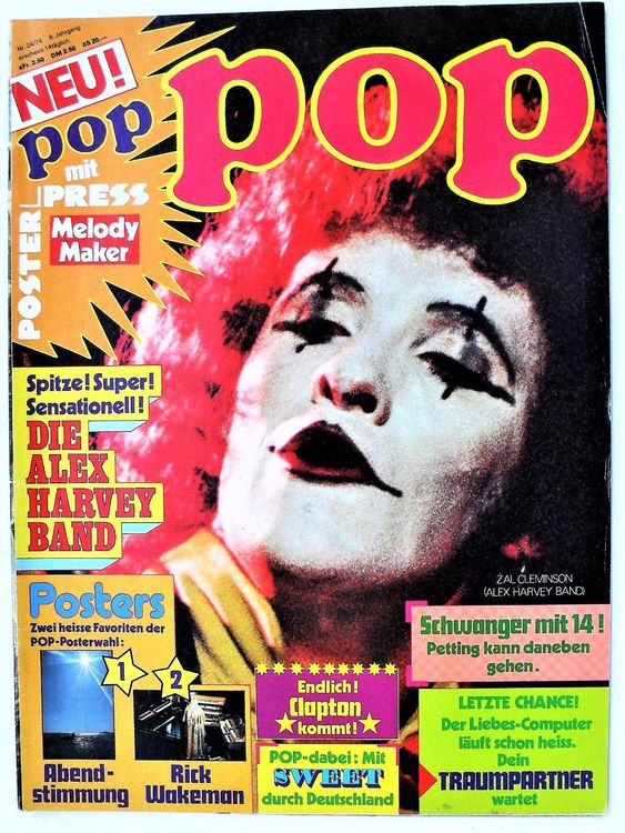 POP Heft 1974 alle POSTER (3) NEUWERTIG TOP !!! Kaufen auf Ricardo