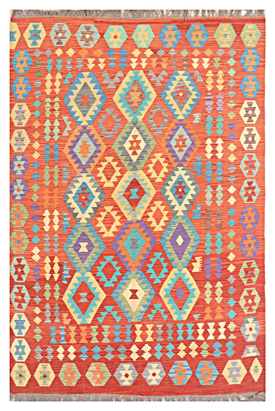 Kelim Tappeti: Oriente Kelim Teppich 200x300 cm – Nuovo e nell'imballaggio originale da Lahore venduto da Fairways79 5